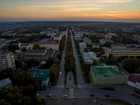 Проспект Платовский на закате