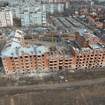 Строительство на улице Ященко, 6