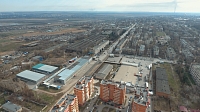 Вид на Черёмушки и территории завода Магнит