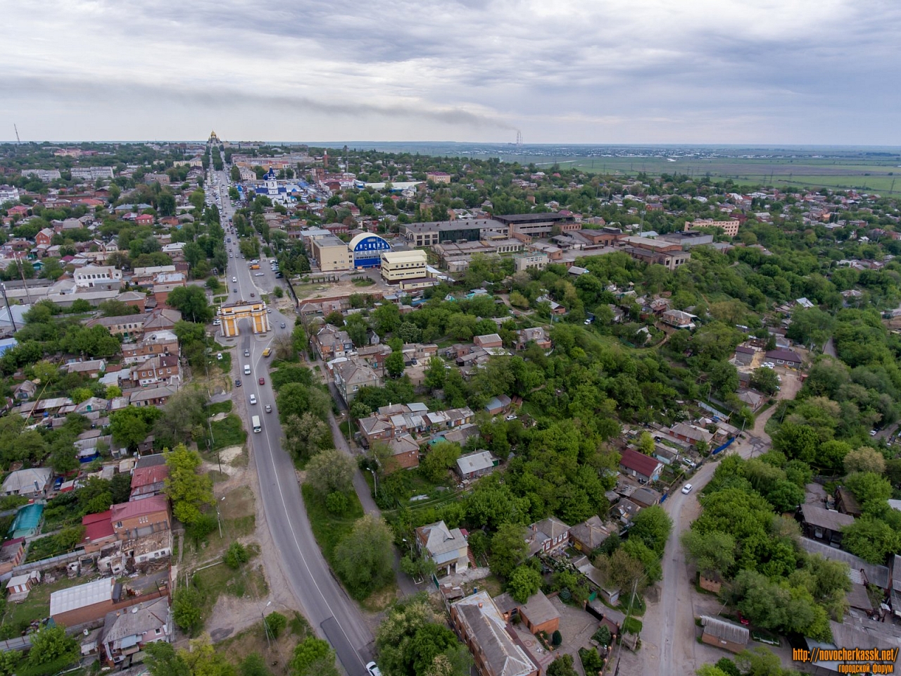 Новочеркасск Платовский проспект на собор