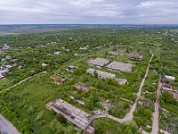 Недостроенные очистные сооружения на въезде в Новочеркасск