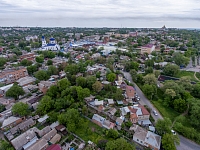 Вид в сторону Азовского рынка. Справа - Архангельская площадь