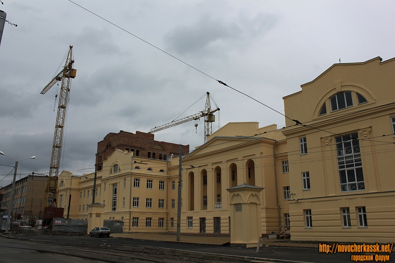 Новочеркасск: Строительство учебно-методического корпуса ЮРГПУ (НПИ)