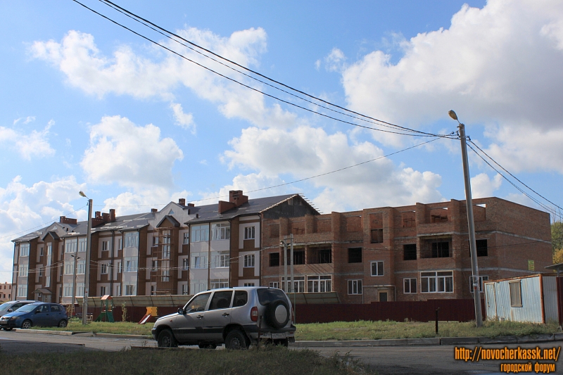 Новочеркасск: Строительство на улице Ященко, 10