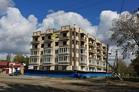 Строительство на углу Первомайской и Тургенева