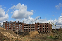 Строительство на улице Ященко, 6