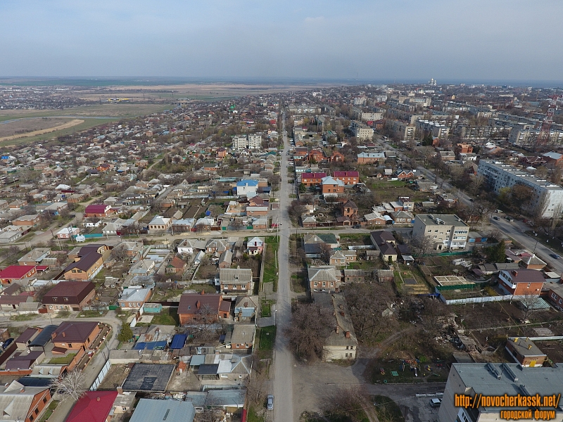 Новочеркасск: Вид вдоль улицы Щорса