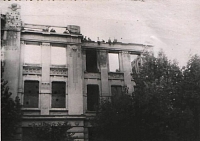 Сгоревший театр. 1950-е.