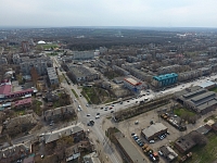 Вид на Трампарк и Черёмушки. Улица 26 Бакинских комиссаров