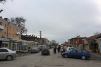 Улица Богдана Хмельницкого. Вид от улицы Думенко в сторону Платовского