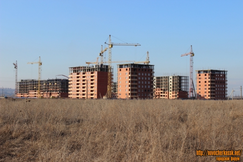 Новочеркасск: Строительство ЖК в микрорайоне Восточный (улица Поворотная)