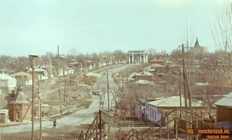 Новочеркасск: Проспект Платовский. Весна 1984 года