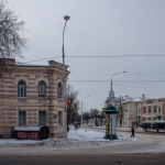 Вид на улицу Московскую с пл. Троицкой