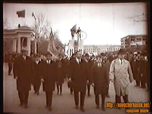 Новочеркасск: Демонстрация на Платовском проспекте. 1967 год