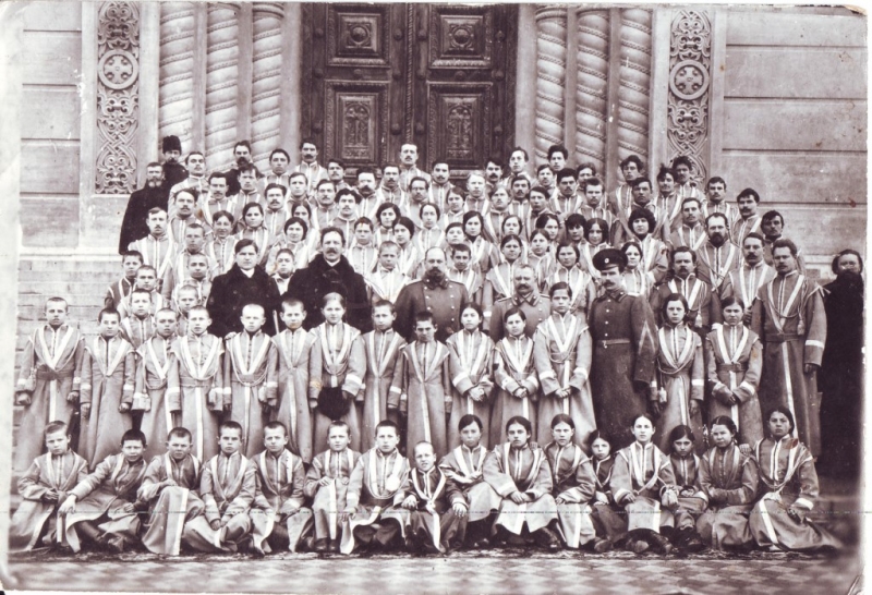 Новочеркасск: Хор Новочеркасского Войскового Казачьего Вознесенского Собора, 1917 год