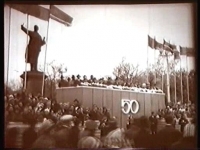 Трибуна перед памятником Ленину. 1967 год