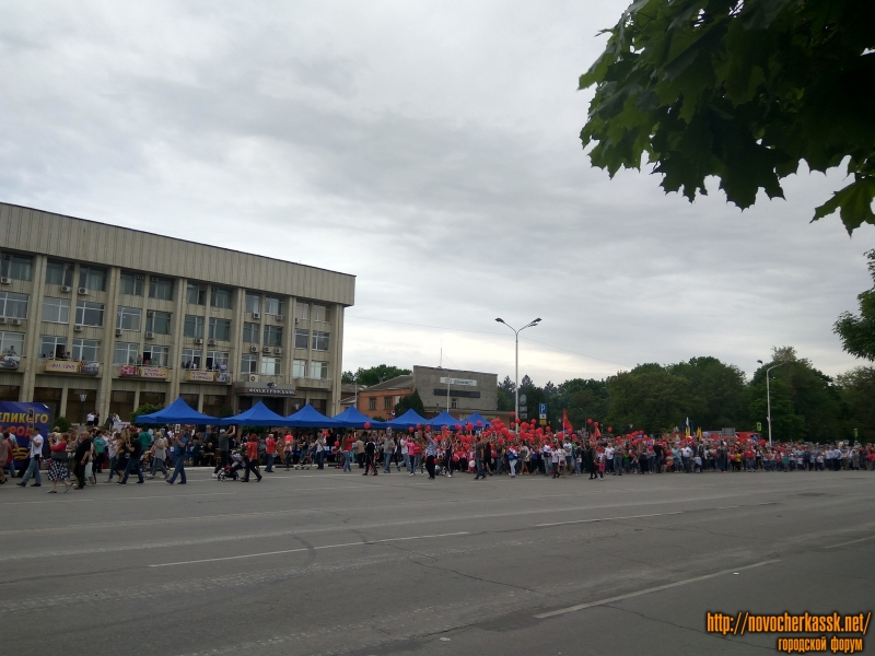 Новочеркасск: Бессмертный полк. 2018 год. Проспект Платовский