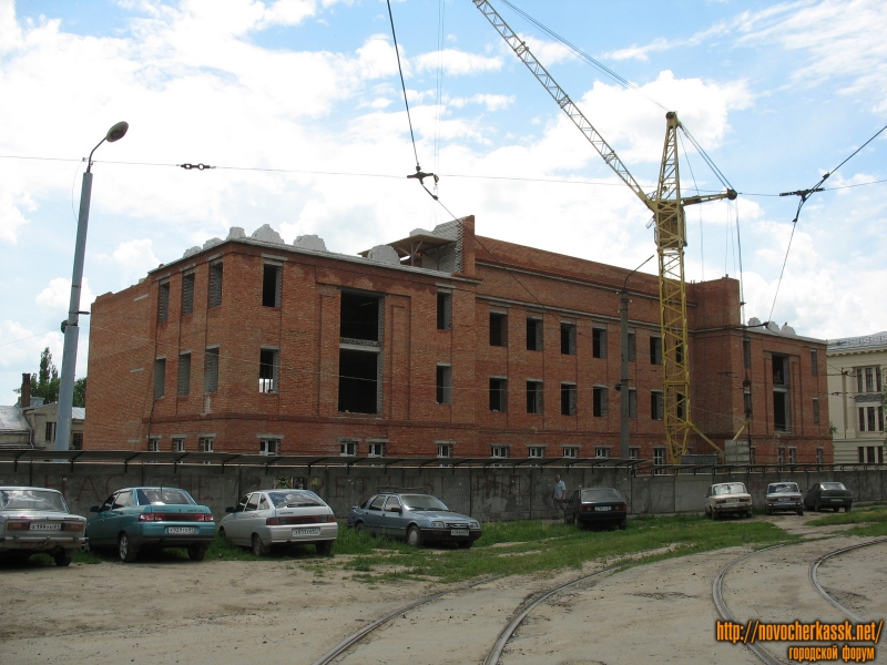 Новочеркасск: Строительство нового корпуса НПИ