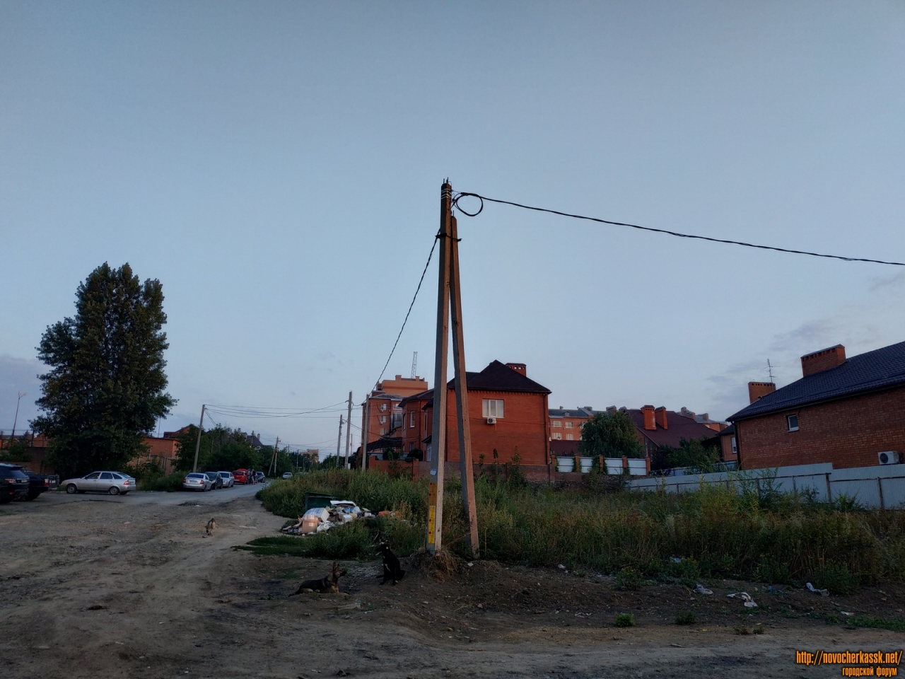 Новочеркасск: Вид на Цимлянский переулок с Будённовской улицы