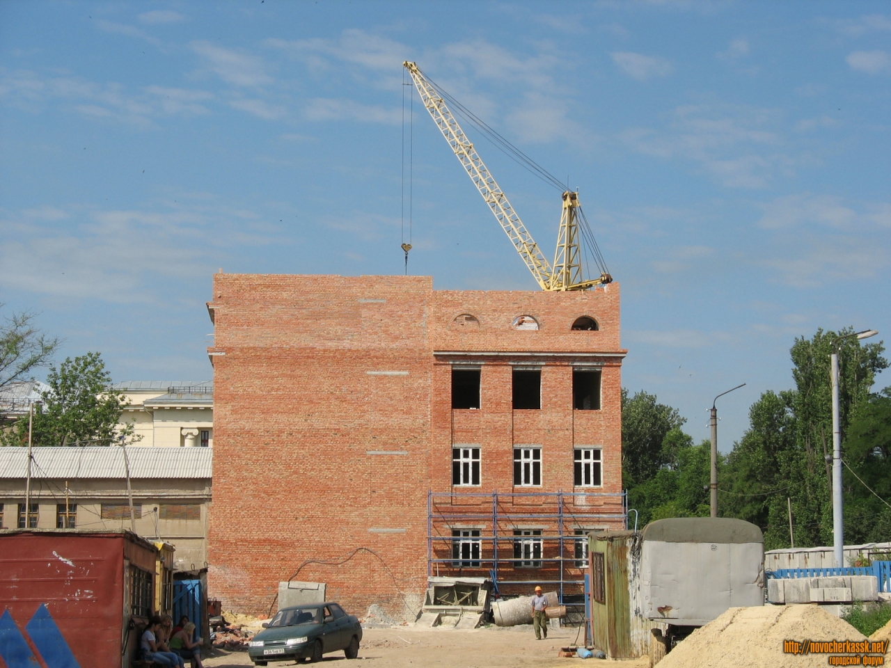 Новочеркасск: Строительство нового корпуса ЮРГПУ (НПИ)