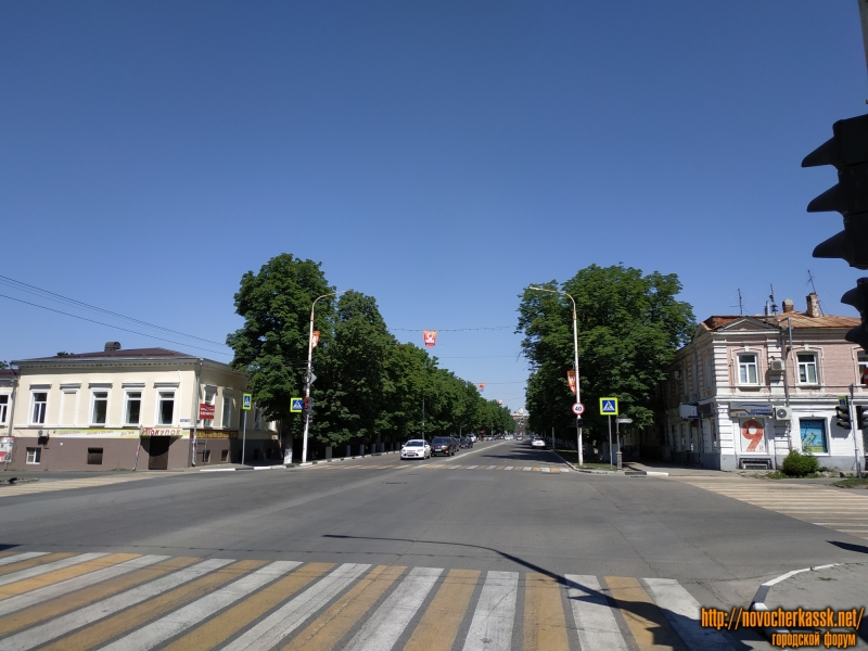 Новочеркасск: Пересечение Московской и Дубовского