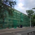 Ремонт фасада по пр. Баклановскому, 1