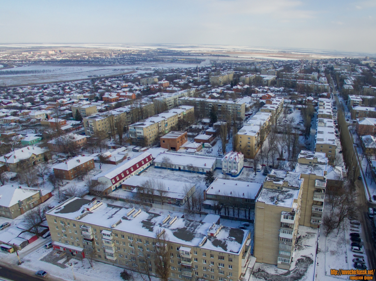 Новочеркасск: Вид на квартал Народная / 26 Бакинских комиссаров / Будённовская