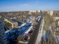Улица Первомайская в сторону пр. Баклановского и детская поликлиника