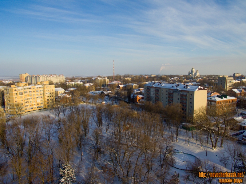 Новочеркасск: Вид на восток из детского парка