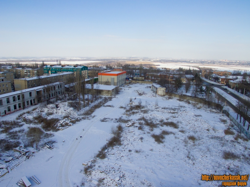 Новочеркасск: Вид на территорию на месте бывшего молокозавода
