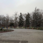 Парк Электровозостроителей, Соцгород. Центральная площадка
