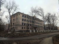 Корпус заброшенной поликлиники на Соцгороде. Улица Гвардейская/Беляева