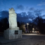 Памятник Подтелкову и Кривошлыкову после реставрации