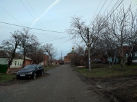 Улица Октябрьская. Вид в сторону церкви (на юго-восток)