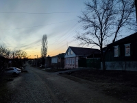 Улица Аксайская. Закат. Вид на запад