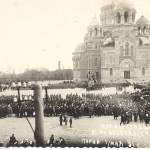 1 мая 1931 года. Парад на площади перед собором