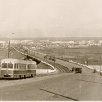 Трамвай на спуске им. Герцена. 1959 год