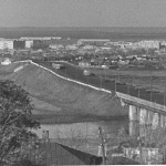 Вид на Промышленную часть города Новочеркасска со стороны спуска им. Герцена.