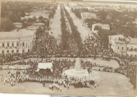 Открытие памятника Ермаку в Новочеркасске