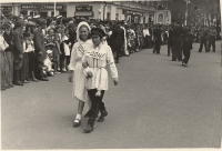 Первомайская демонстрация в 1953 году
