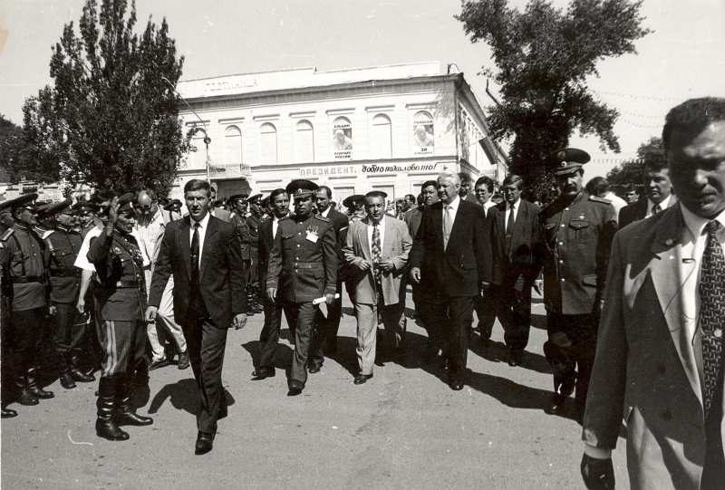 Новочеркасск: Визит Б.Н. Ельцина в Новочеркасск 11 июня 1996 года