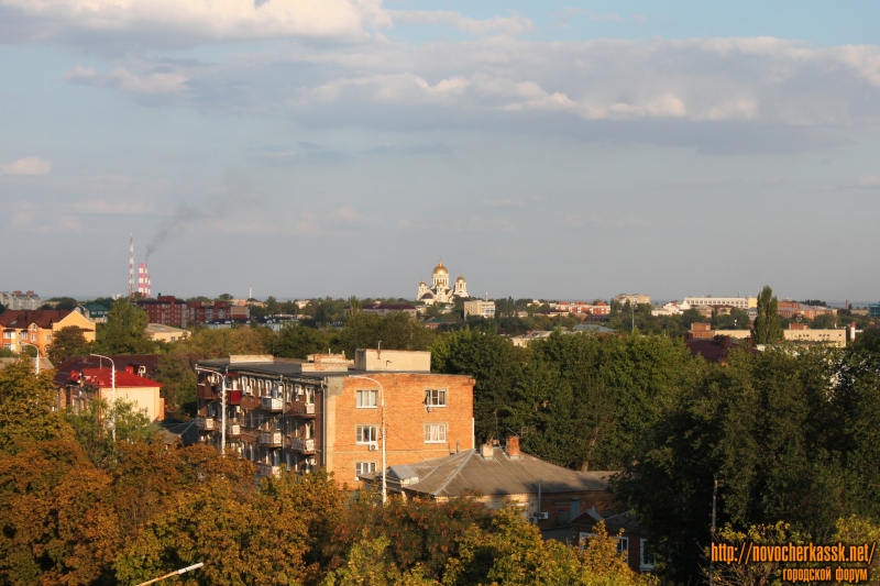 Новочеркасск: Вид на юго-восток с крыши на пр. Баклановском