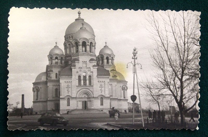 Новочеркасск: Фото собора в Новочеркасске. 1950е годы