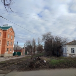 Вид на улицу Щорса с улицы Ленгника