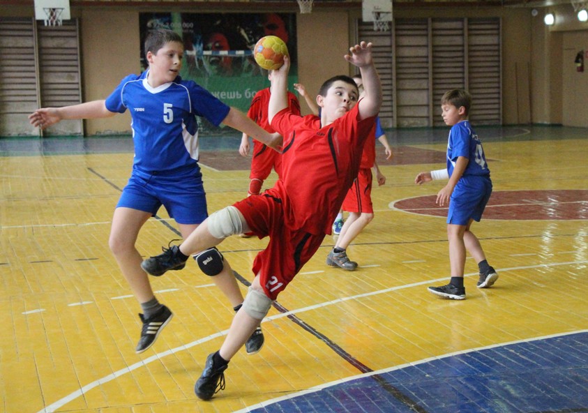 Гандбол команда дети