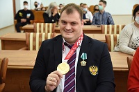 В Новочеркасске чествовали спортсменов-паралимпийцев, достойно выступивших на летних играх в Токио