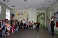 Сотрудники управления полиции «Новочеркасское» и представители общественного совета МВД встретились с воспитанниками Новочеркасской школы-интерната