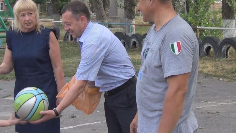 Открытие площадки в поселке Луговом, Новочеркасск