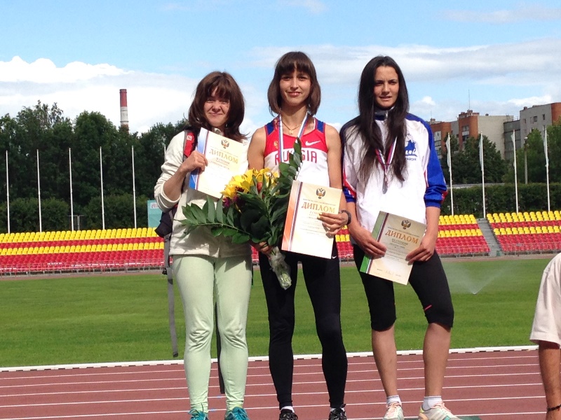 Елена Свиридова, Новочеркасск - заслуженный мастер спорта по лёгкой атлетике