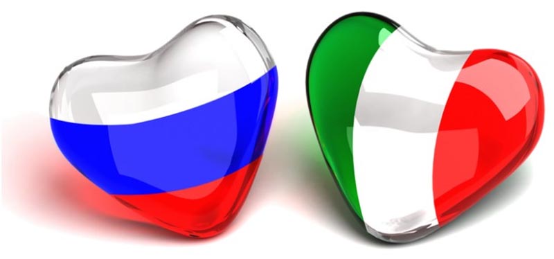 Италия и россия
